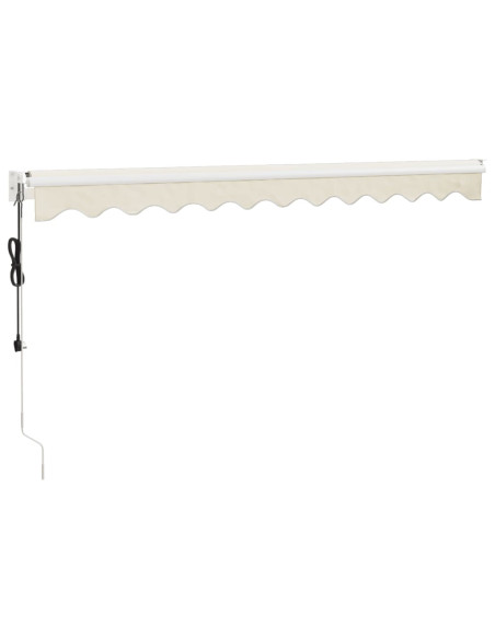 Tenda Sole Automatica Retrattile Crema 3x2,5 m