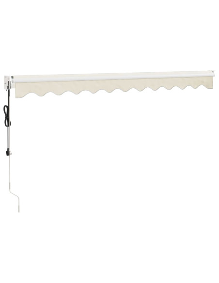 Tenda Sole Automatica Retrattile Crema 3,5x2,5 m