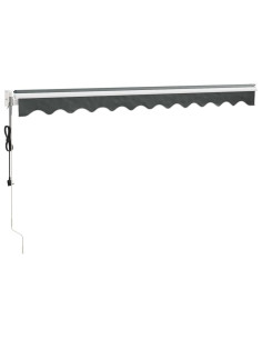 Tenda Sole Automatica Retrattile Antracite 3x2,5 m