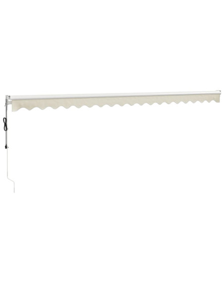 Tenda Sole Automatica Retrattile Crema 5x3 m