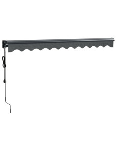 Tenda Sole Automatica Retrattile Antracite 3,5x2,5 m