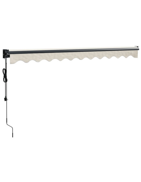 Tenda Sole Automatica Retrattile Crema 3,5x2,5 m