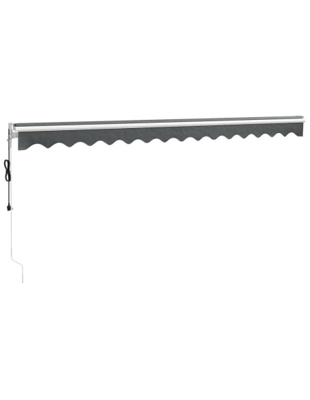 Tenda Sole Automatica Retrattile Antracite 4,5x3 m