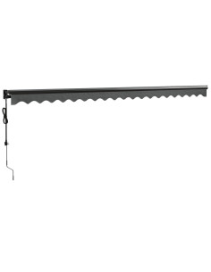 Tenda Sole Automatica Retrattile Antracite 5x3 m
