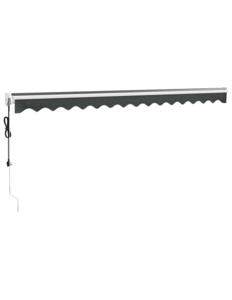 Tenda Sole Automatica Retrattile Antracite 5x3 m