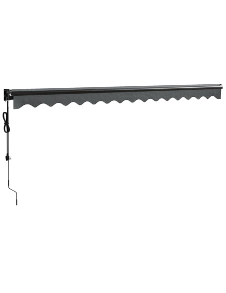 Tenda Sole Automatica Retrattile Antracite 4x3 m