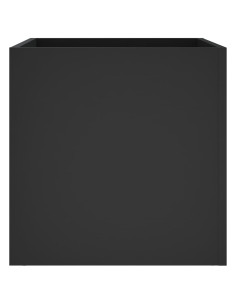 Fioriera Nera 40x40x40 cm in Legno Multistrato