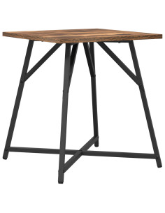 Set tavolini 2 pcs Rovere Affumicato e Nero