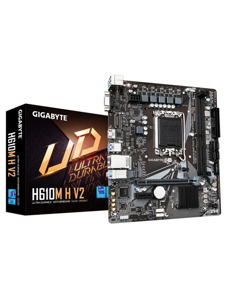 GIGABYTE H610M H V2 scheda madre Intel H610 Express LGA 1700 micro ATX