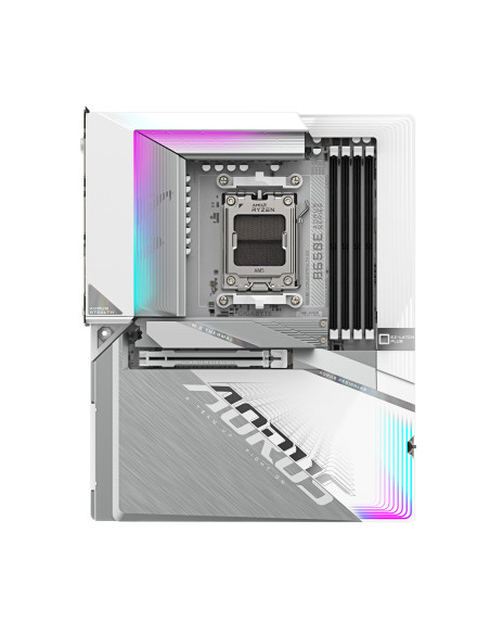 GIGABYTE B650E AORUS STEALTH ICE Scheda madre - AMD Ryzen serie 9000, VRM a 12+2+2 fasi, fino a 8000 MHz DDR5 (OC), 1xPCIe 5.0 +