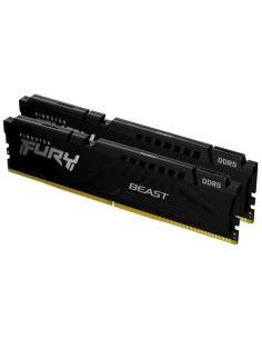 Kingston Technology FURY Beast 64GB 6400MT/s DDR5 CL32 DIMM (Kit of 2) Black XMP