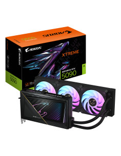 GIGABYTE AORUS GeForce RTX 5090 XTREME WATERFORCE 32G Scheda Grafica - 32 GB GDDR7, 512 bit, PCI-E 5.0, 2655 MHz Frequenza Base,