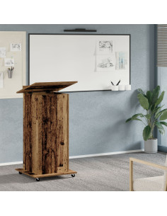 Podio Legno vecchio 55 x 55 x 107 cm Legno multistrato