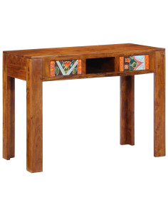 Scrivania con cassetto Marrone 100 x 50 x 75 cm 2