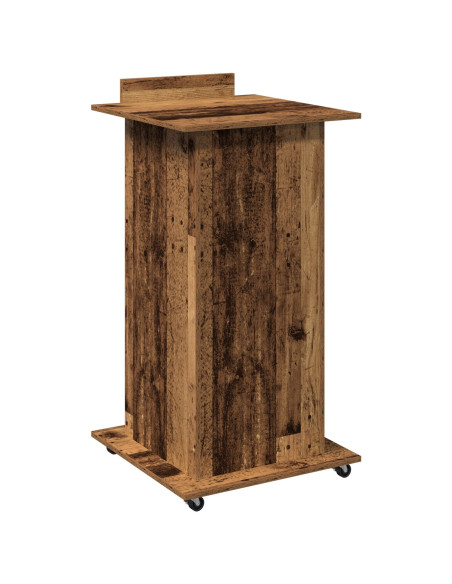 Podio Legno vecchio 55 x 55 x 107 cm Legno multistrato