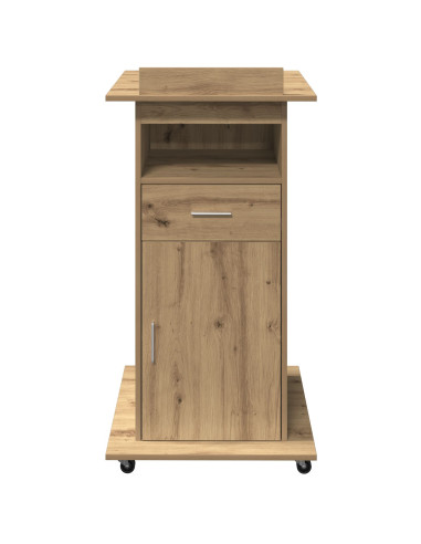 Podio Rovere artigianale 55 x 55 x 107 cm Legno multistrato