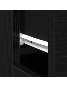 Scrivania Rovere Nero 100 x 50 x 75 cm Legno multistrato 2