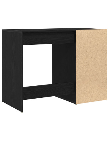 Scrivania Rovere Nero 100 x 49 x 74 cm Legno multistrato