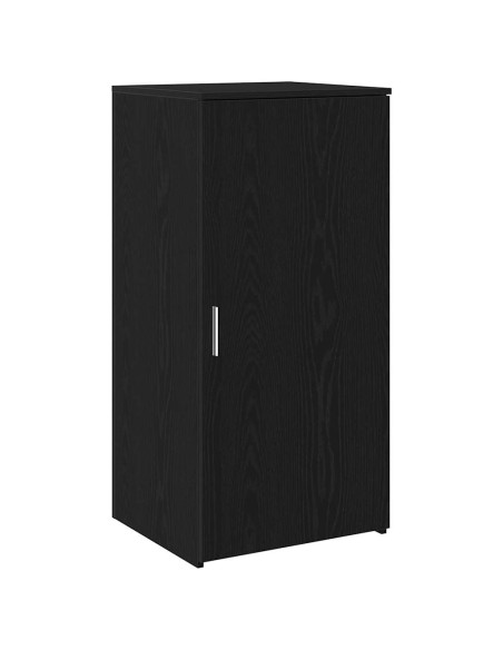 Banco Reception Rovere Nero 200x50x103,5 cm Legno Multistrato