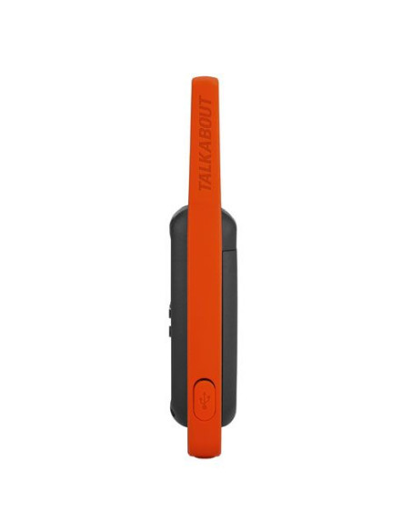 Motorola Talkabout T82 ricetrasmittente 16 canali 446 - 446.2 MHz Nero, Arancione