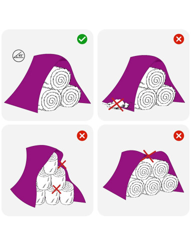 Telo Pagliaio 9,8x12,5 m 140 g/m² Polipropilene