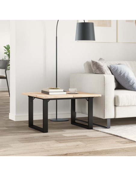 Telaio Gambe a O per Tavolino da Salotto 60x40x38 cm in Ghisa