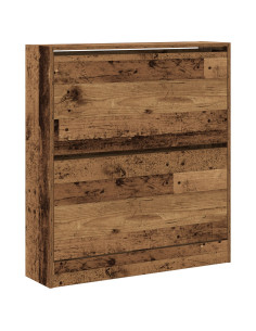 Mobile per scarpe con porta Legno vecchio 80 x 21 x 87,5 cm