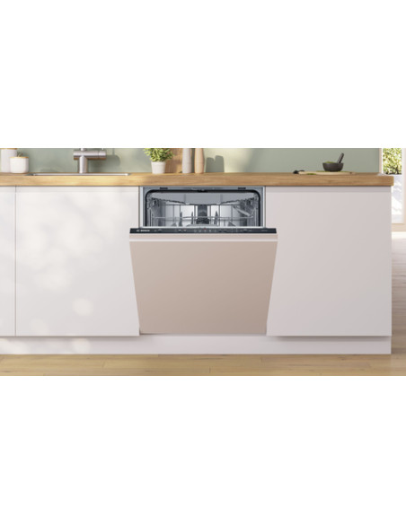 Bosch Serie 2 SMV25EX02E Lavastoviglie da incasso a scomparsa totale 60 cm Classe E