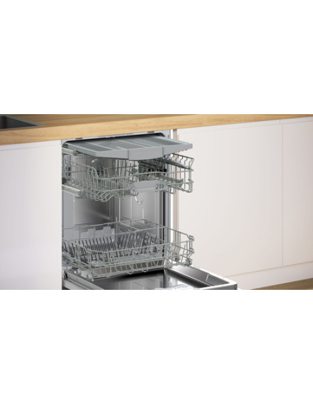 Bosch Serie 2 SMV25EX02E Lavastoviglie da incasso a scomparsa totale 60 cm Classe E
