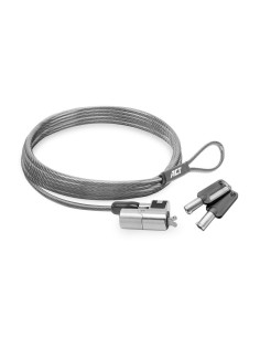 ACT AC9040 cavo di sicurezza Metallico 2 m