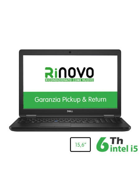 RINOVO DELL NB REFURBISHED LATITUDE E5580 I5-6X00U DDR4 16GB SSD 512GB HDMI 15.6 W10P NO DVD GA 1Y