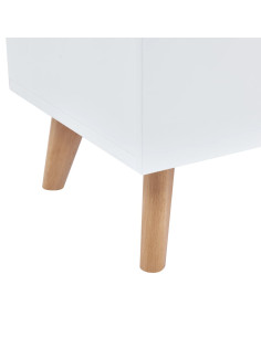 Credenza Bianca 160x40x70 cm in MDF