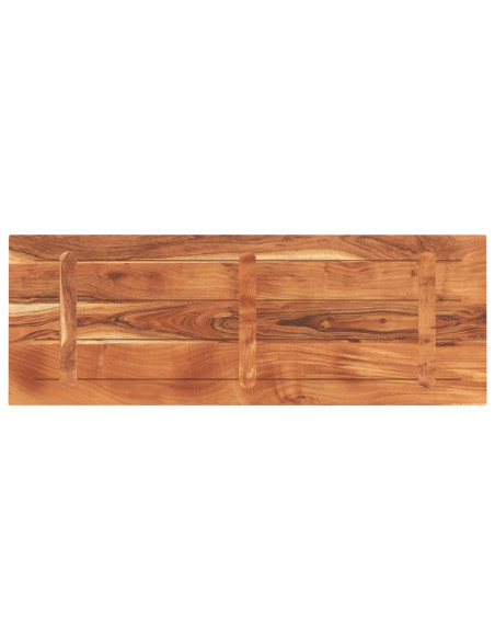 Piano Tavolo 160x50x3,8 cm Rettangolare Legno Massello Acacia