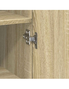 Mobile Sottile Rovere Sonoma 50x42,5x225 cm in Truciolato