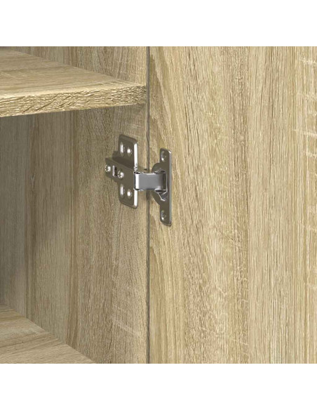 Mobile Sottile Rovere Sonoma 50x42,5x225 cm in Truciolato