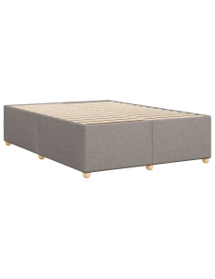 Giroletto senza Materasso Tortora 160x200 cm in Tessuto