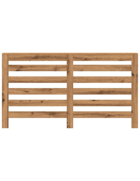 Copertura Termosifone Rovere Artigianale 149x20x82cm in Legno