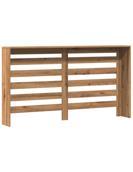 Copertura Termosifone Rovere Artigianale 149x20x82cm in Legno