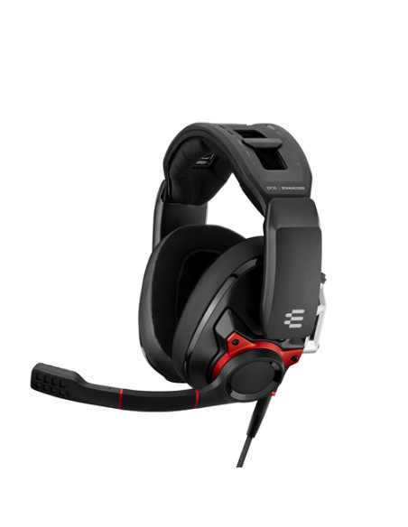 EPOS | SENNHEISER GSP 600 Auricolare Cablato A Padiglione Gaming Nero, Rosso