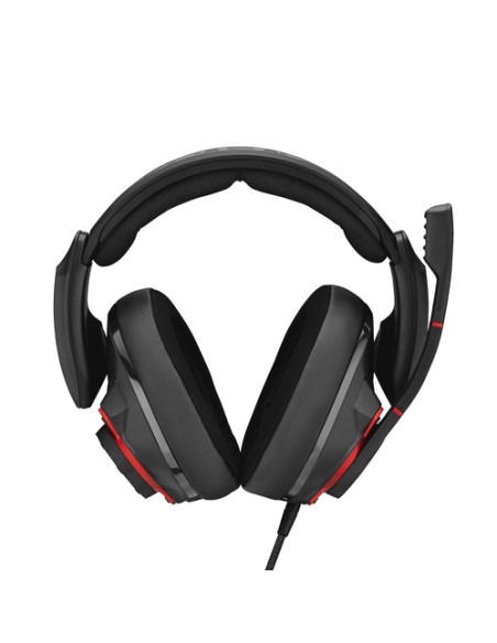 EPOS | SENNHEISER GSP 600 Auricolare Cablato A Padiglione Gaming Nero, Rosso