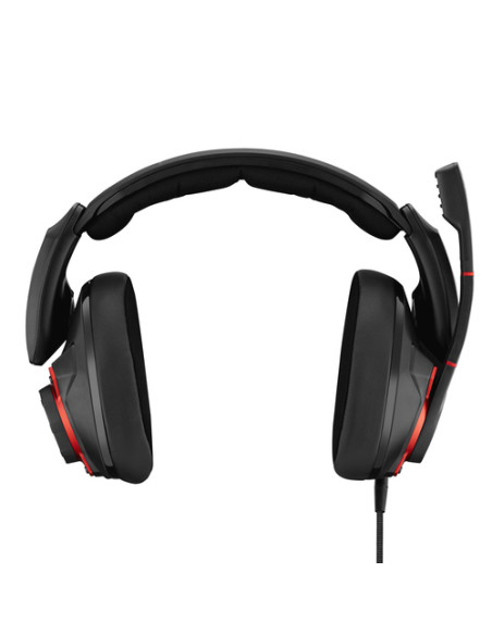EPOS | SENNHEISER GSP 600 Auricolare Cablato A Padiglione Gaming Nero, Rosso