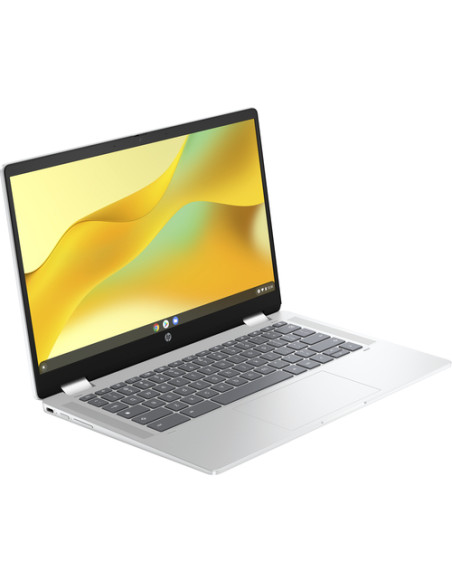 HP Chromebook x360 14b-cd0001nl Intel® N N100 35,6 cm (14") Touch screen HD 4 GB LPDDR5-SDRAM 128 GB eMMC Wi-Fi 6 (802.11ax) Ch
