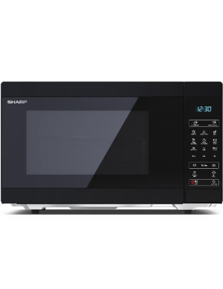 Sharp YC-MG81E-B forno a microonde Nero Microonde con grill Superficie piana 28 L 900 W