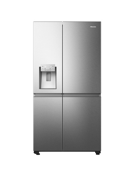 Hisense RS818N4TIE frigorifero side-by-side Libera installazione 632 L E Acciaio inox