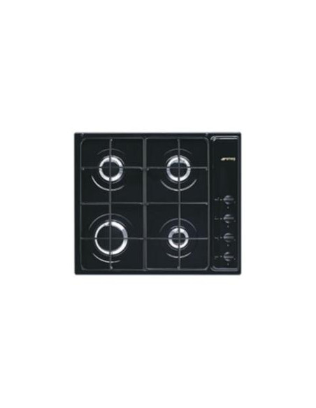 PIANO GAS S64SN 4F 60CM NERO LATERA
