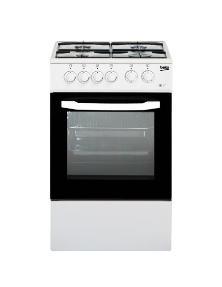 Beko CSS42014FW Cucina Elettrico Gas Bianco