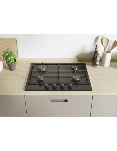 Candy Idea CHW6BRBB Nero Da incasso 60 cm Gas 4 Fornello(i)