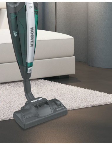 Hoover Diva DVE02BL 011 Aspirapolvere elettrica AC Secco EPA Senza sacchetto 0,8 L 750 W Nero, Turchese