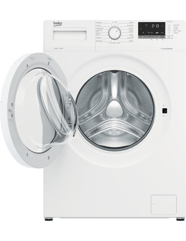 Beko WUX81232WI/IT: Lavatrice, 8 kg, 1200 giri/min