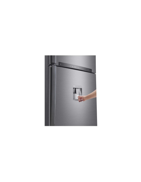 LG GTF916PZPYD frigorifero con congelatore Libera installazione 592 L Acciaio inox
